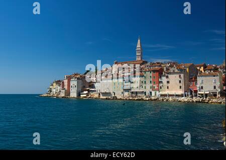 Alte Stadt, Rovinj, Istrien, Kroatien Stockfoto