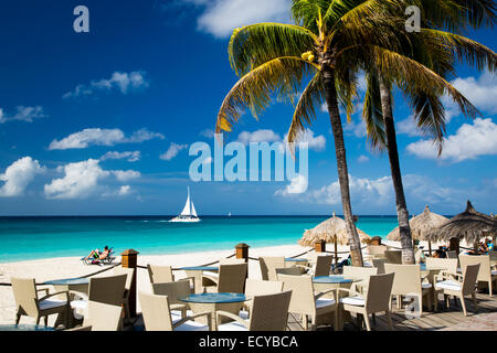 Divi Resort in der Nähe von Oranjestad, Aruba, West Indies Stockfoto