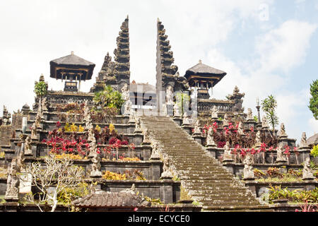 Besakih-Tempel auf Bali Stockfoto