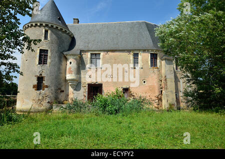 À la Découverte du Château de Boucard, au Coeur des Vignobles du Coeur de France. Stockfoto