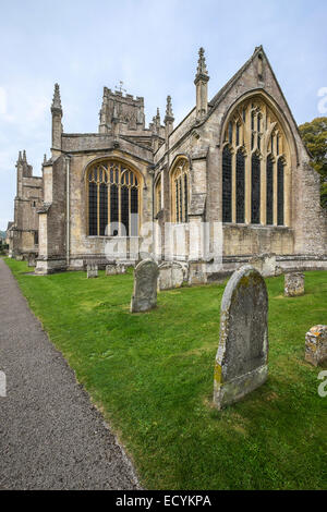 St. Peter und Paul Kirche Northleach The Cotswolds Gloucestershire, England Stockfoto