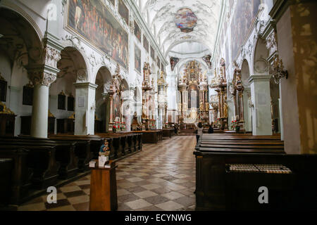 Erzabtei St. Peter Stift Sankt Peter Salzburg Stockfoto