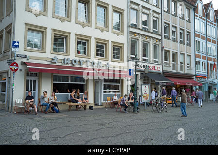 Marktplatz Düsseldorf Stockfoto