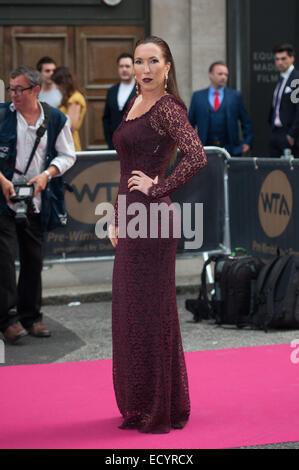 WTA-Pre-Wimbledon-Party statt am Kensington Roof Gardens - Ankünfte.  Mitwirkende: Jelena Jankovic wo: London, Vereinigtes Königreich bei: 19. Juni 2014 Stockfoto