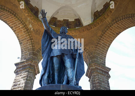 Kaiser Wilhelm i.-Denkmal Stockfoto