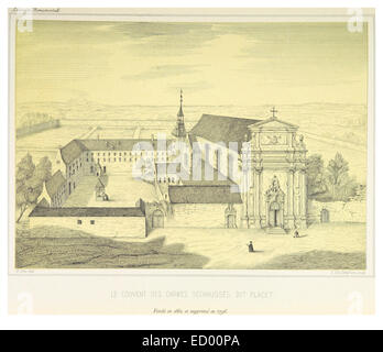 Eine Illustration aus dem Jahr 1860 aus Even, möglicherweise eine detaillierte Karte, ein Diagramm oder eine Karte aus der Zeit. Diese Platte bietet wertvolle historische oder wissenschaftliche Einblicke in das abgebildete Thema. Stockfoto