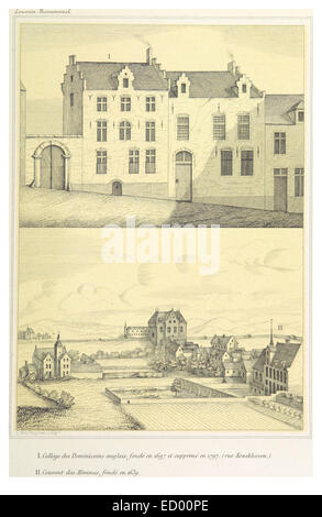 Eine Illustration aus dem Jahr 1860 aus Even, die eine wissenschaftliche oder geografische Illustration mit dem Titel *Tab zeigt. 82*, eine detaillierte Zeichnung eines bestimmten Themas oder Ortes. Stockfoto