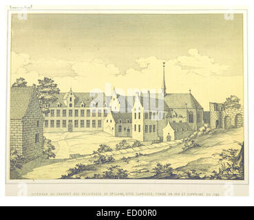 Eine Illustration aus dem Jahr 1860 aus Even, die detaillierte topografische Merkmale zeigt. Die Skizze stellt geografische Merkmale dar, die für die kartographische Untersuchung der Region im 19. Jahrhundert von Bedeutung sind. Stockfoto