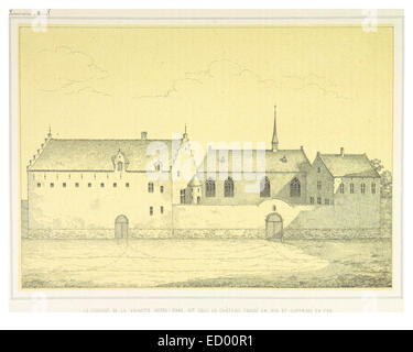 Eine Illustration aus Even's Arbeit aus dem Jahr 1860, die eine detaillierte Karte oder visuelle Elemente von Tab zeigt. 89. Das Bild ist Teil eines größeren historischen Dokuments, in dem geografische oder thematische Elemente aus dem Zeitraum erfasst werden. Stockfoto