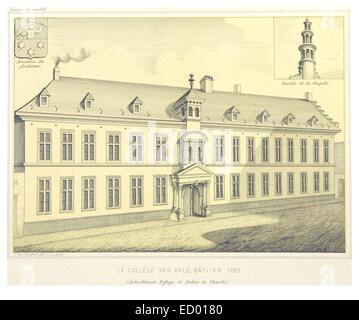 Eine Illustration aus Eves Werk von 1860 mit einer detaillierten Darstellung einer historischen Karte oder Szene. Das Bild bietet Einblicke in geographische oder kulturelle Studien des 19. Jahrhunderts. Stockfoto