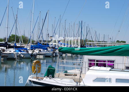 Marina. Lake Ray Hubbard Erholungsgebiet - OL3117146 Stockfoto