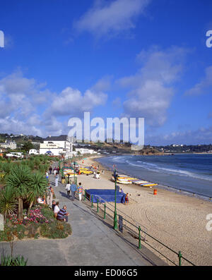 Saint Brélade's Bay, St Brélade Parish, Jersey, Kanalinseln Stockfoto