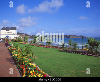 Saint Brélade's Bay, St Brélade Parish, Jersey, Kanalinseln Stockfoto