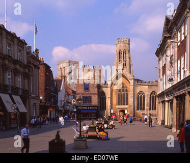 St Helen Stonegate Church, St Helen's Square, York, North Yorkshire, England, Vereinigtes Königreich Stockfoto