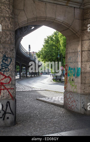 Schlesisches Tor, Kreuzberg, Berlin, Deutschland Stockfoto