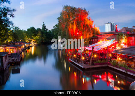 Club der Visionère, Flutgraben, Kreuzberg, Berlin Stockfoto