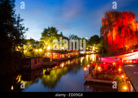 Club der Visionère, Flutgraben, Kreuzberg, Berlin Stockfoto