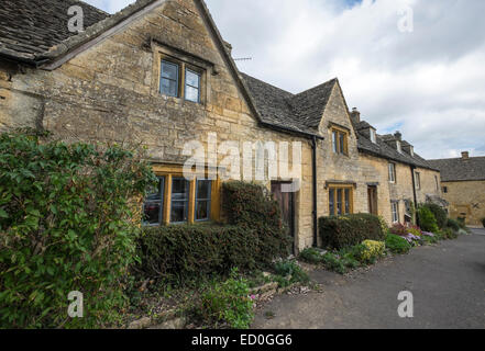 Ländliches Cotswold Dorf Motiv Guiting Power The Cotswolds Gloucestershire, England Stockfoto