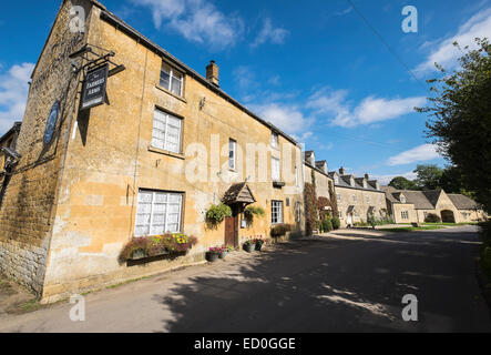 Die Farmers Arms Gastwirtschaft und Restaurant Guiting Power englischen Cotswolds Gloucestershire Stockfoto