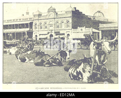 Arkadenbauten JOBURG (1893) Stockfoto