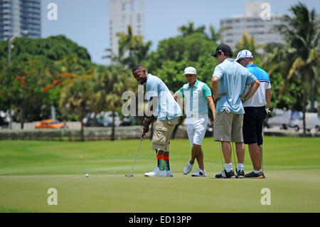 Jamie Foxx besucht die 10. jährlichen Irie Wochenende Celebrity Golf Turnier Featuring: Jamie Foxx Where: Miami Beach, Florida, USA bei: 20. Juni 2014 Stockfoto