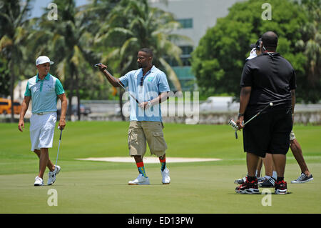 Jamie Foxx besucht die 10. jährlichen Irie Wochenende Celebrity Golf Turnier Featuring: Jamie Foxx Where: Miami Beach, Florida, USA bei: 20. Juni 2014 Stockfoto