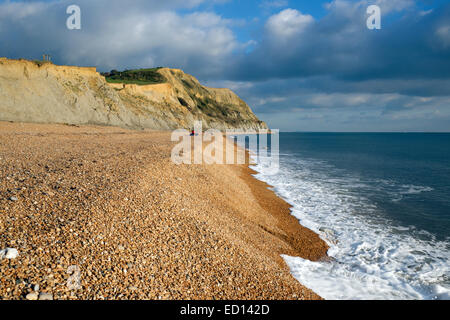 Branscombe Strand Jurassic Coast East Devon England Stockfoto