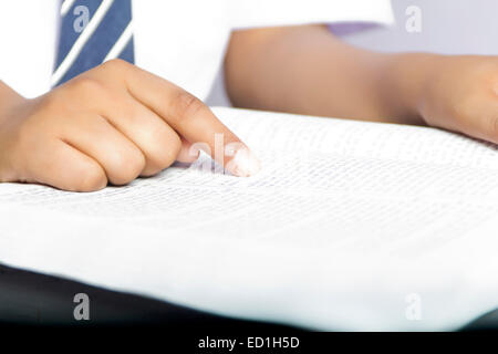 1 Kind-Schule-Schüler-Lesebuch Stockfoto