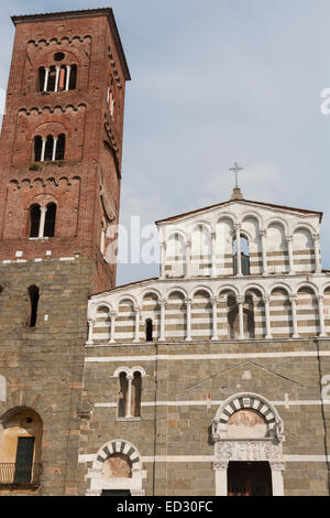 Die Kirche San Pietro Somaldi in Lucca, Toskana, Italien Stockfoto