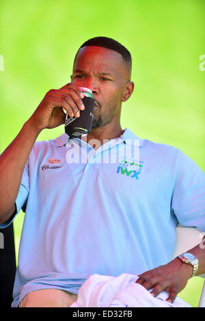 10. Jahrestagung Irie Wochenende - Celebrity Golf-Turnier mit: Jamie Foxx Where: Miami Beach, Florida, Vereinigte Staaten, wann: 20. Juni 2014 Stockfoto