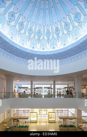 Kuala Lumpur, Islamische Kunstmuseum Malaysia Muzium Kesenian Islam Malaysia. Innenraum. Stockfoto