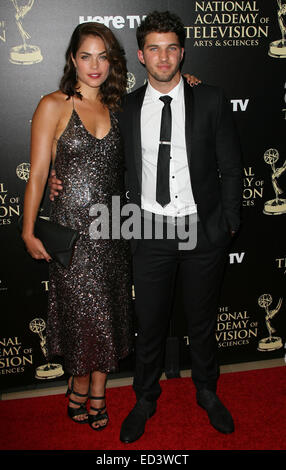 2014 Daytime Emmy Awards - Ankünfte im Beverly Hilton Hotel Featuring statt: Kelly Thiebaud, Bryan Craig Where: Los Angeles, California, Vereinigte Staaten von Amerika bei: 22. Juni 2014 Stockfoto