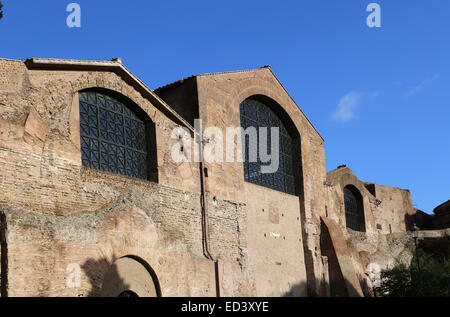 Italien. Rom. Thermen des Diokletian, 298-306 n. Chr.. Von außen. Stockfoto