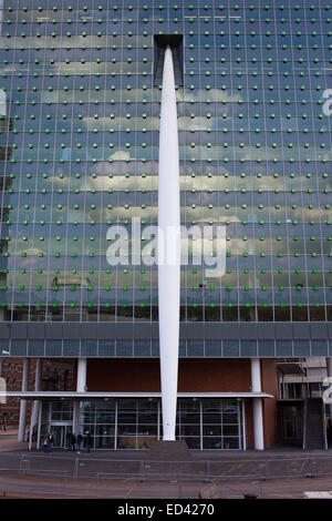 Büro-und Geschäftshaus Wolkenkratzer moderner Architektur im Zentrum von Rotterdam, Holland, Niederlande. Stockfoto