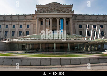 Brooklyn Museum of Art 200 Easterm Parkway. Es wurde unter dem Deckmantel, eines der größten Kunstmuseen der Welt gebaut. Stockfoto