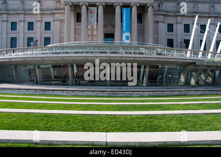 Brooklyn Museum of Art 200 Easterm Parkway. Es wurde unter dem Deckmantel, eines der größten Kunstmuseen der Welt gebaut. Stockfoto