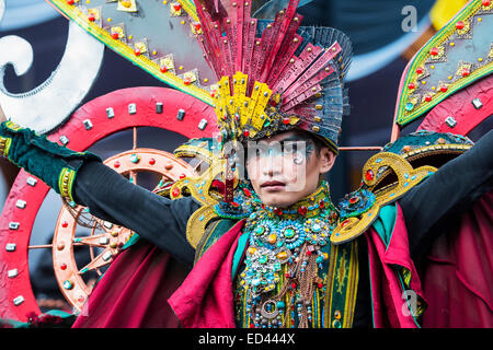Jember Fashion Festival und Karneval, Ost-Java, Indonesien Stockfoto