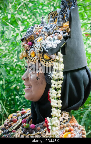 Jember Fashion Festival und Karneval, Ost-Java, Indonesien Stockfoto