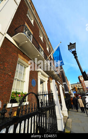 Exterieur des Chatham House, The Royal Institute of International Affairs-Think-Tank. Befindet sich in St Jame Square, London SW1. Stockfoto