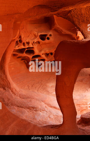 Valley of Fire State Park in der Nähe von Las Vegas, Nevada. Stockfoto