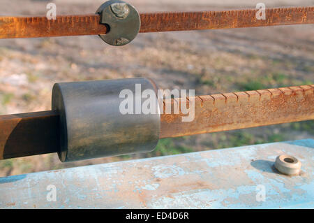 Teile mit einem Gewicht von verschiedenen waren Stockfoto