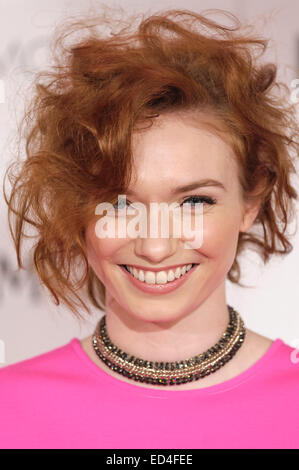 Eleanor Tomlinson besucht die den 17. Moet British Independent Film Awards am 12.07.2014 im Old Billingsgate Market, London. Personen im Bild: Eleanor Tomlinson. Bild von Julie Edwards Stockfoto