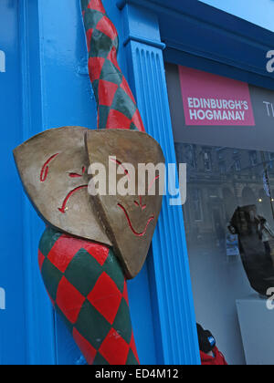 EdFringe Büro für Hogmanay und Rahmenveranstaltungen, Royal Mile, Edinburgh, Scotland, UK Stockfoto