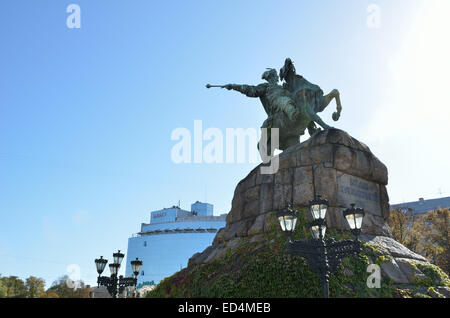 Berühmten Denkmal des ukrainischen Hetmans Stockfoto