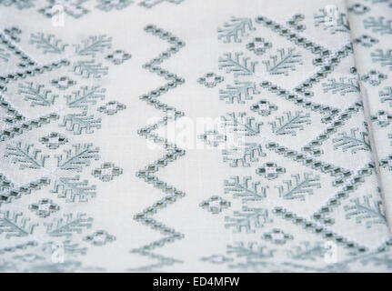 Ukrainische Cutwork Stickerei Stockfoto