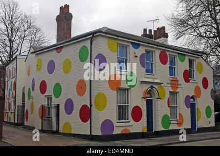 Hatherton House mit Flecken Top-Marken bauen Spotty Zentrum, Walsall, West Midlands, England, GB Stockfoto