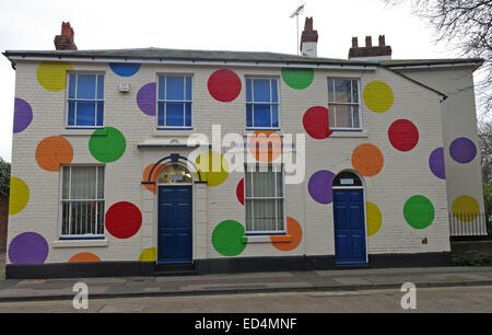 Hatherton House mit Flecken Top-Marken bauen Spotty Zentrum, Walsall, West Midlands, England, GB Stockfoto