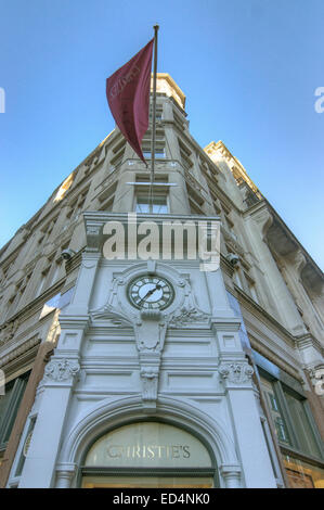 Auktionshaus Christies London St James Stockfoto