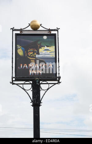 Jamaica Inn in Altarnun in der Nähe von Bodmin, Cornwall, UK. Stockfoto