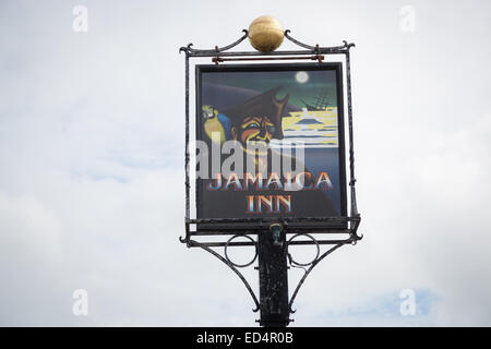 Jamaica Inn in Altarnun in der Nähe von Bodmin, Cornwall, UK. Stockfoto